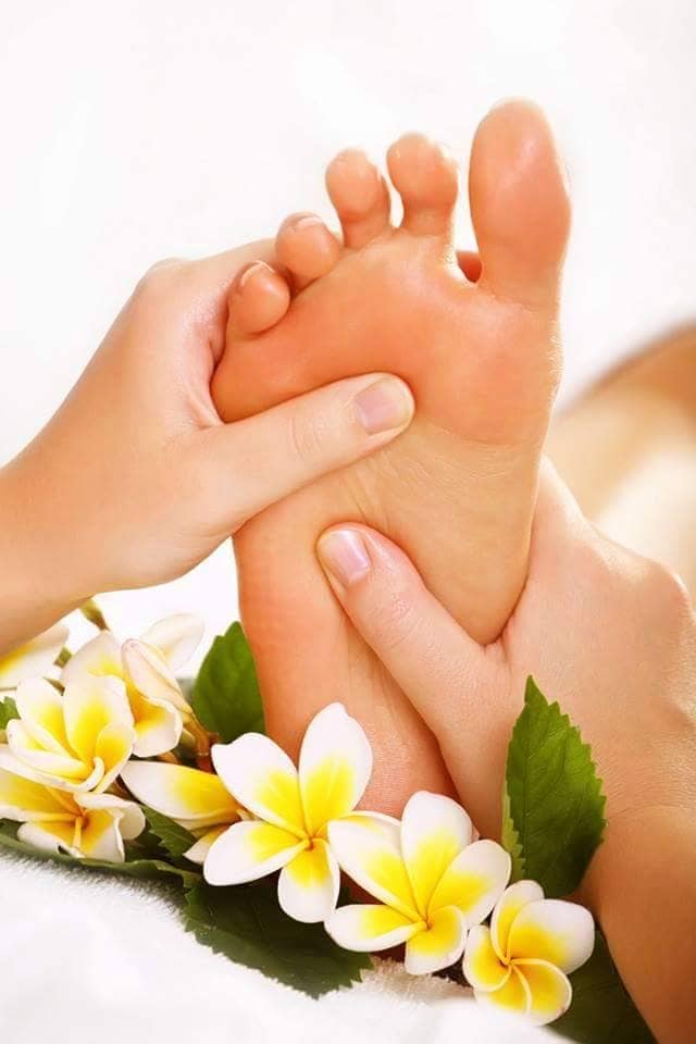 Reflexology photo from Barbara