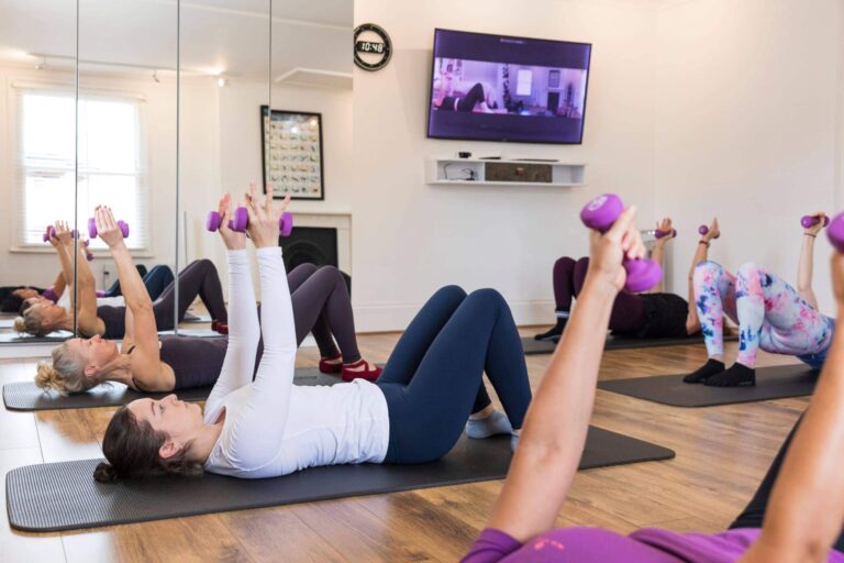 pilates matwork hand weights axis pilates leatherhead 1 768x512