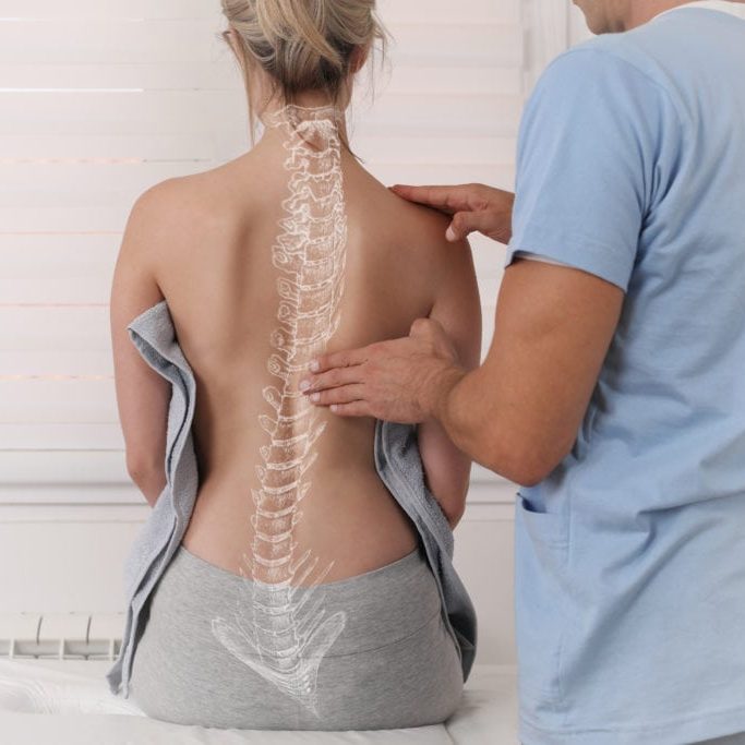 Osteopathy session Osteopathy session